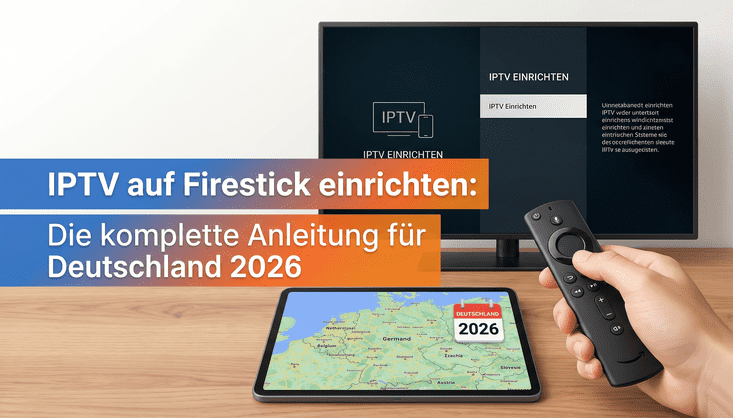 IPTV auf Firestick einrichten: Die komplette Anleitung für Deutschland 2026