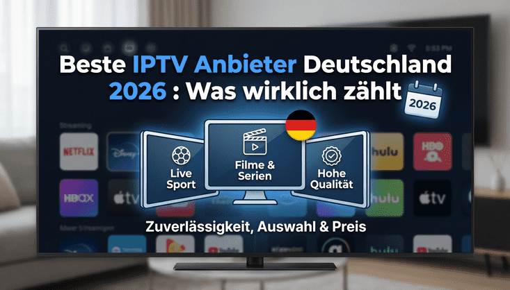 Beste IPTV Anbieter Deutschland 2026 : Was wirklich zählt
