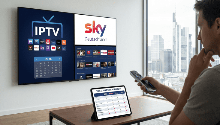 IPTV vs Sky Deutschland: Was lohnt sich 2026 wirklich?